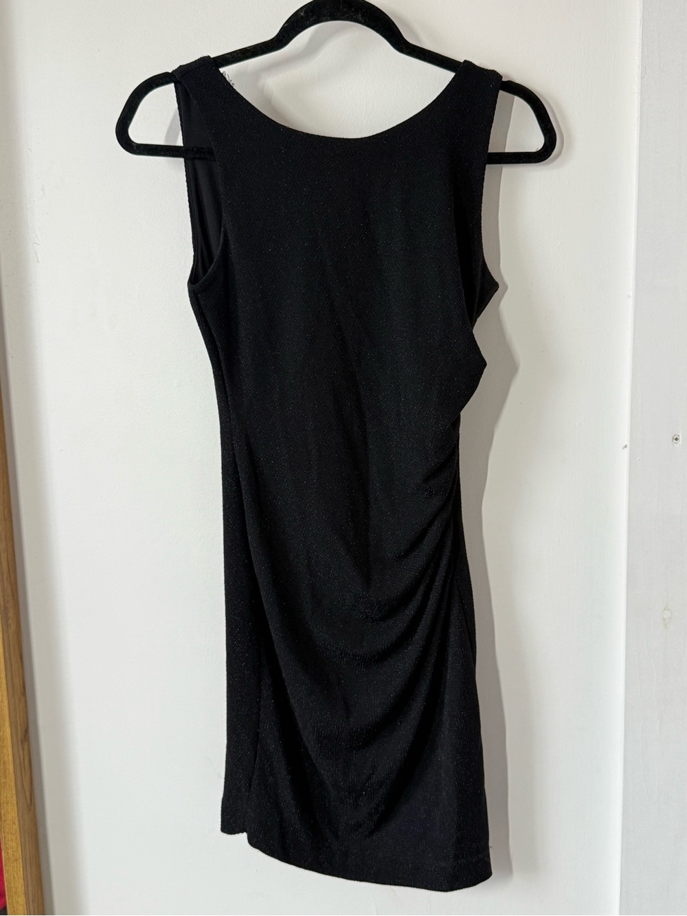 Colori Dress in black glittery medium